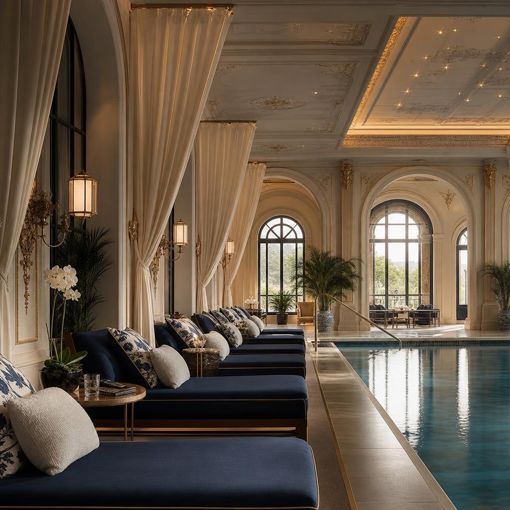 Blue Sapphire Spa Interior